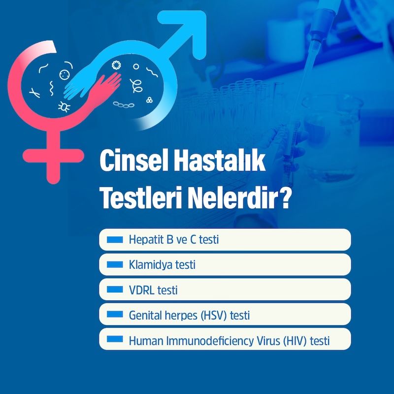 Cinsel hastalıkların testleri